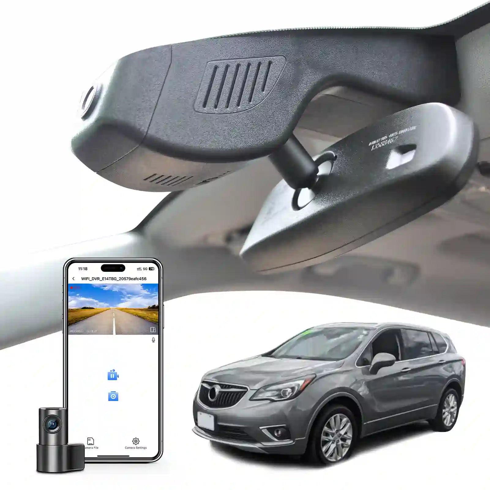 Buick envision all models dash cam