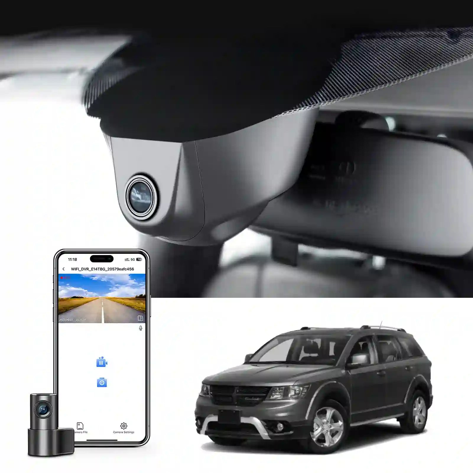 Dodge Journey dash cam recommedation
