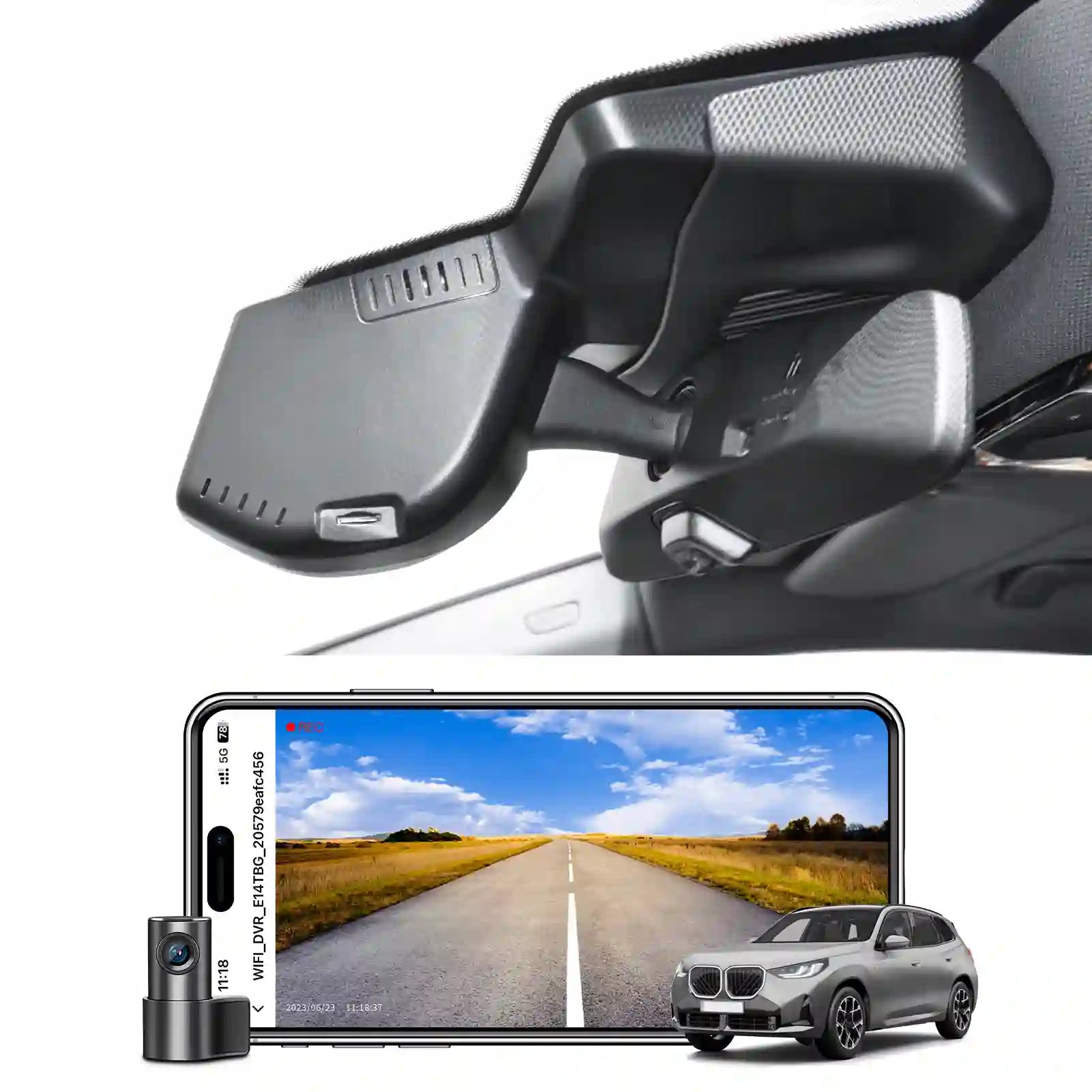 BMW x3 Gen 4 dash camera