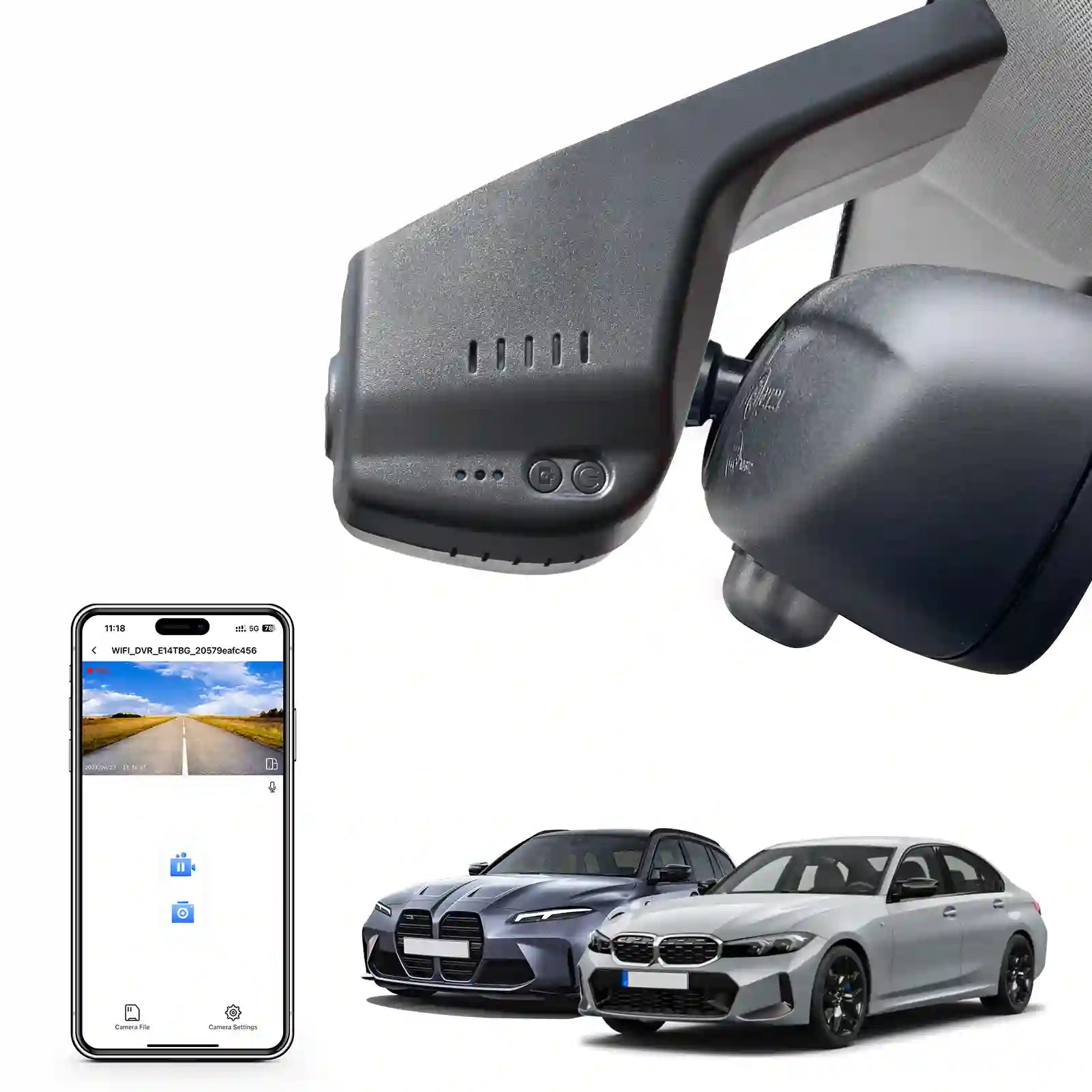 BMW 3_Series Gen-7 Model-A dash caemera