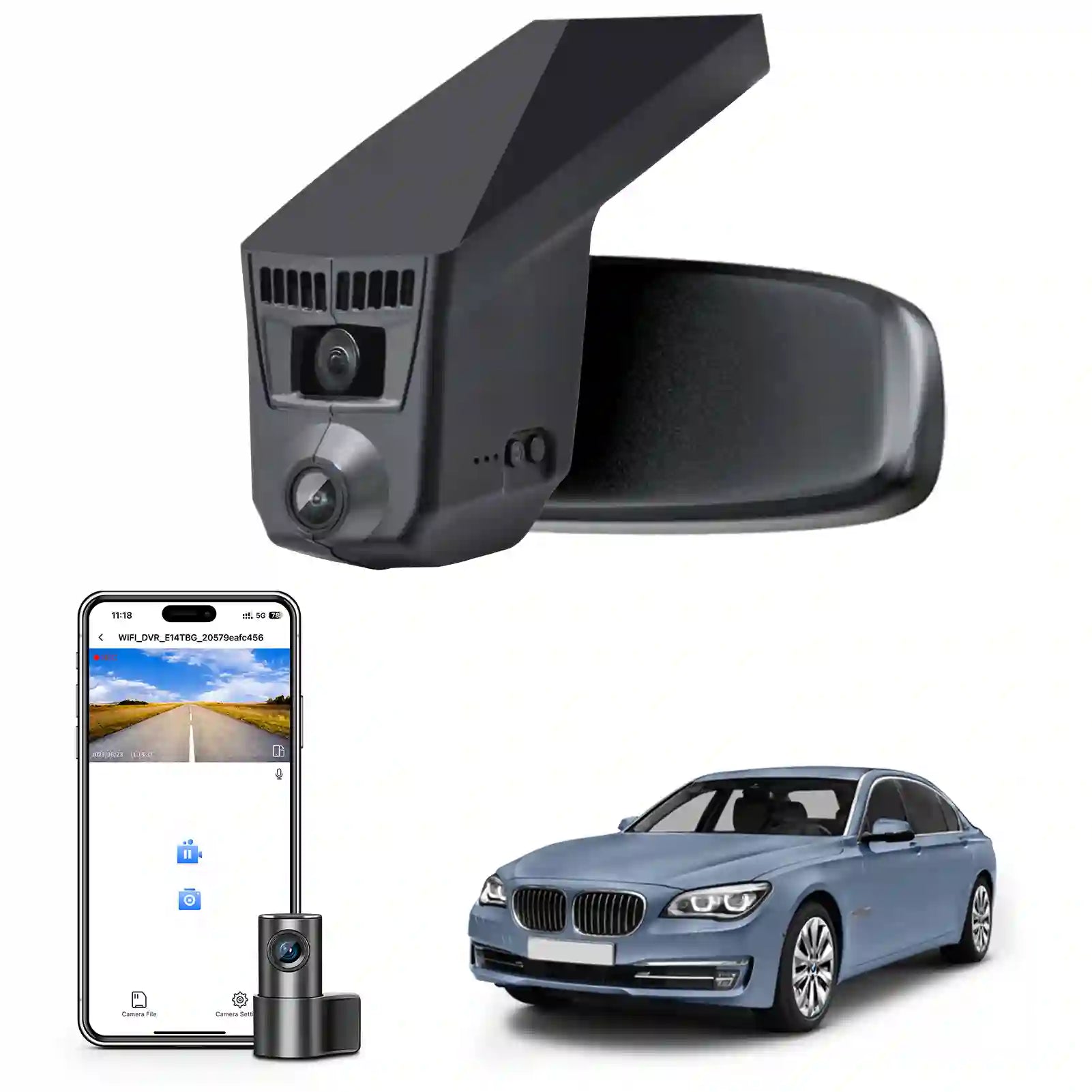 Geniune BMW 7 Series gen5 dashcamera