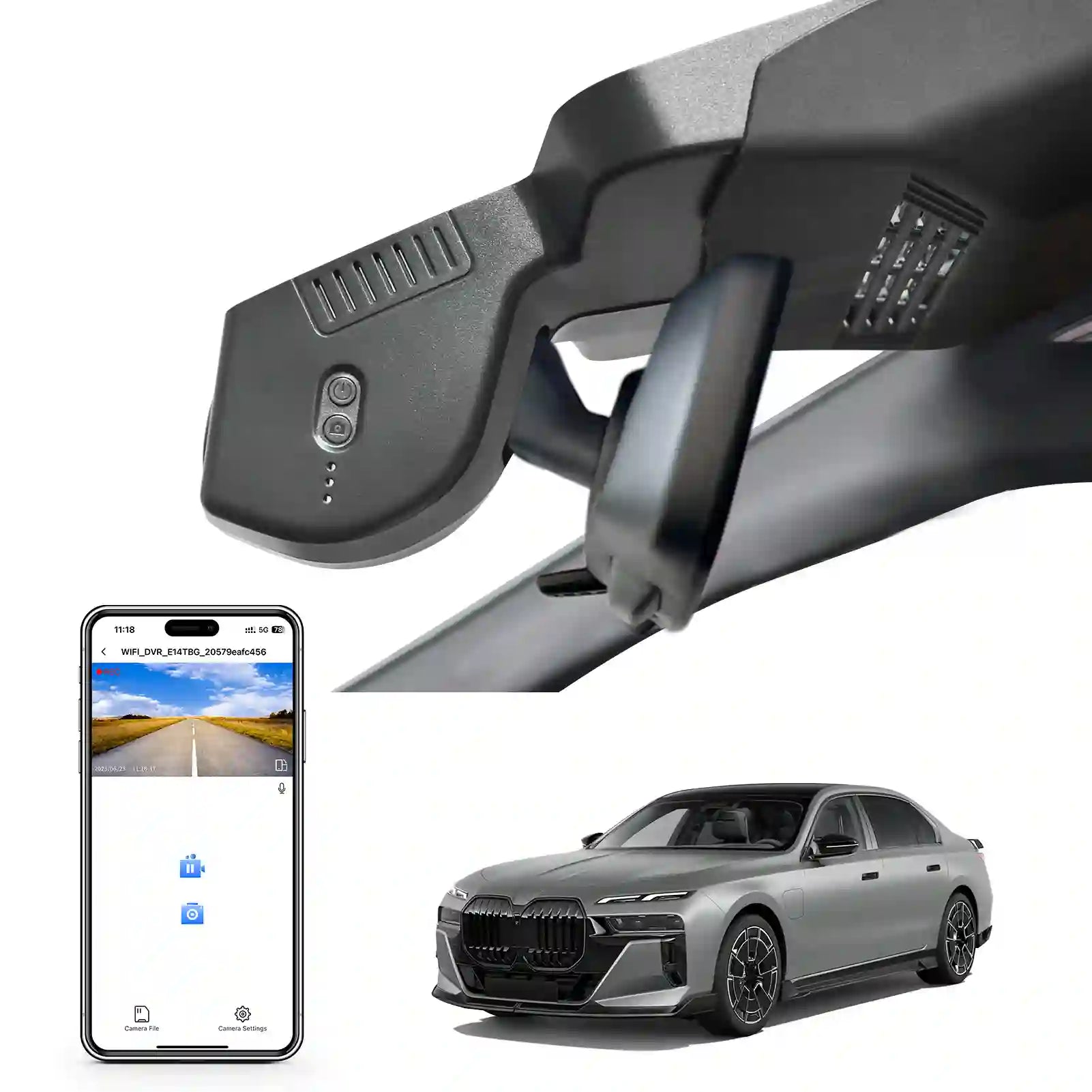 dashcam for BMKW 7 Series