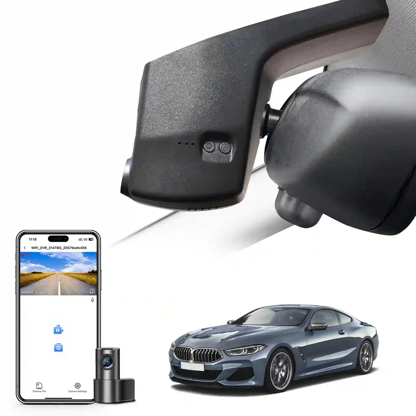 BME 8 Series GPS dash camera