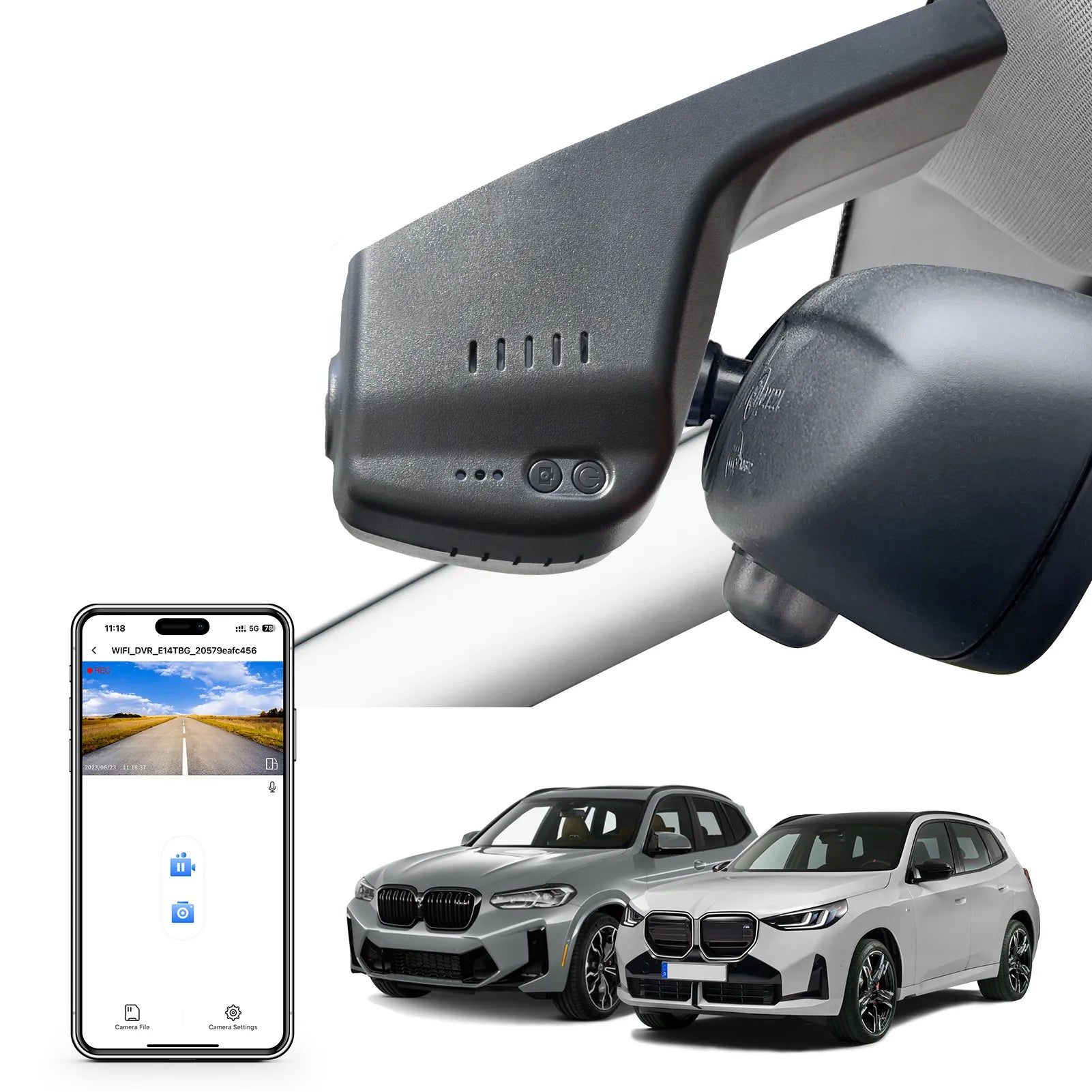 BMW X3 Gen-3 Model A 4k Front Dashcam