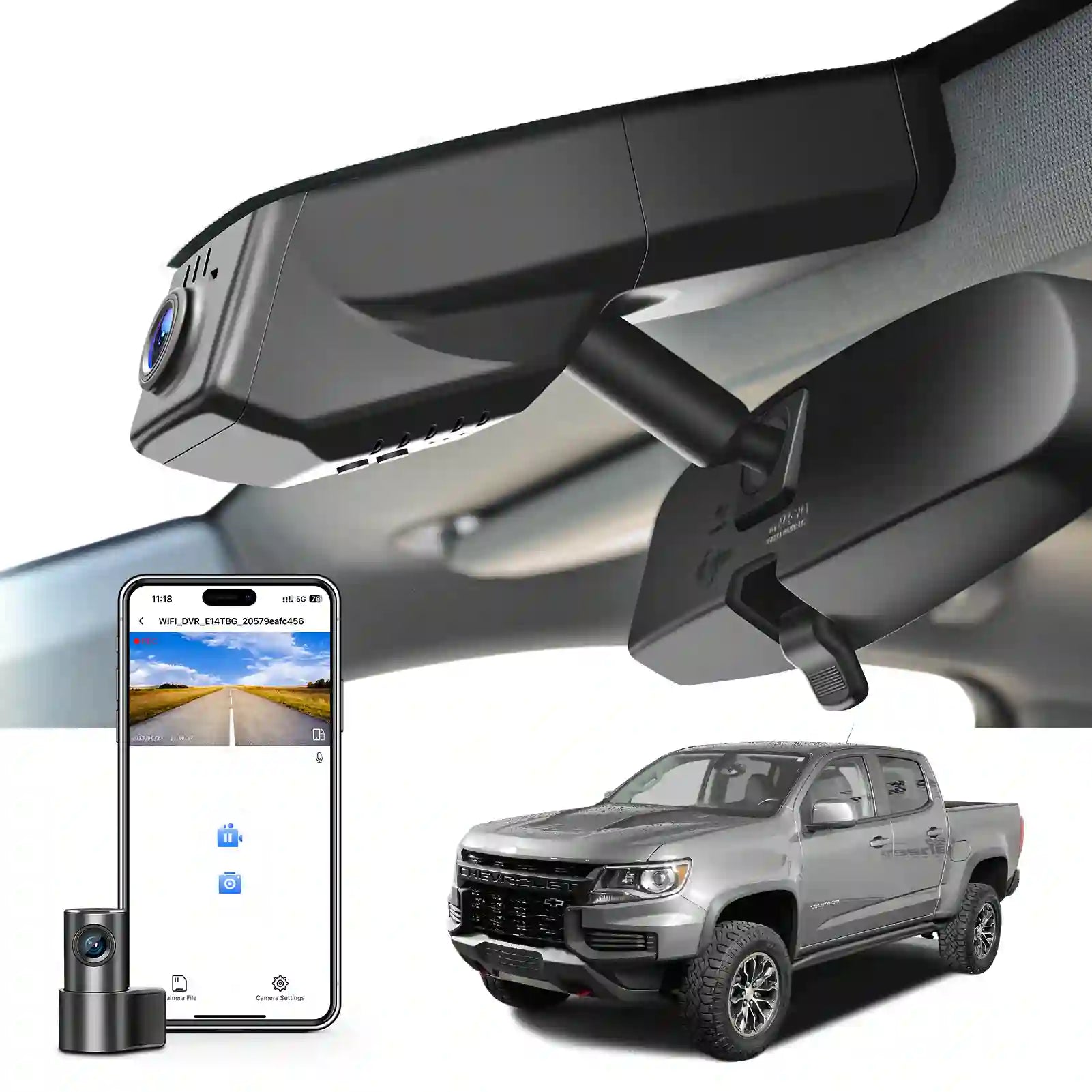 Chevy Colorado security OEM dash camera