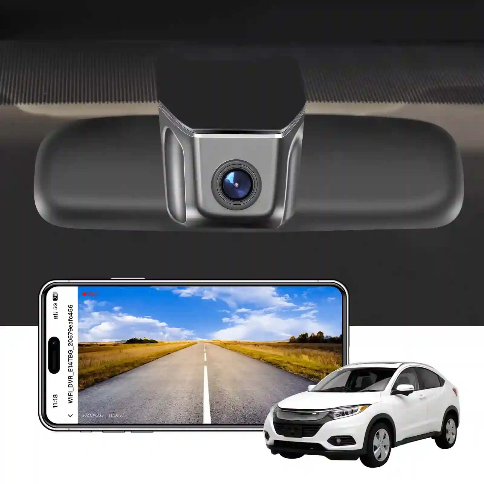 Honda HRV 4k dash cam