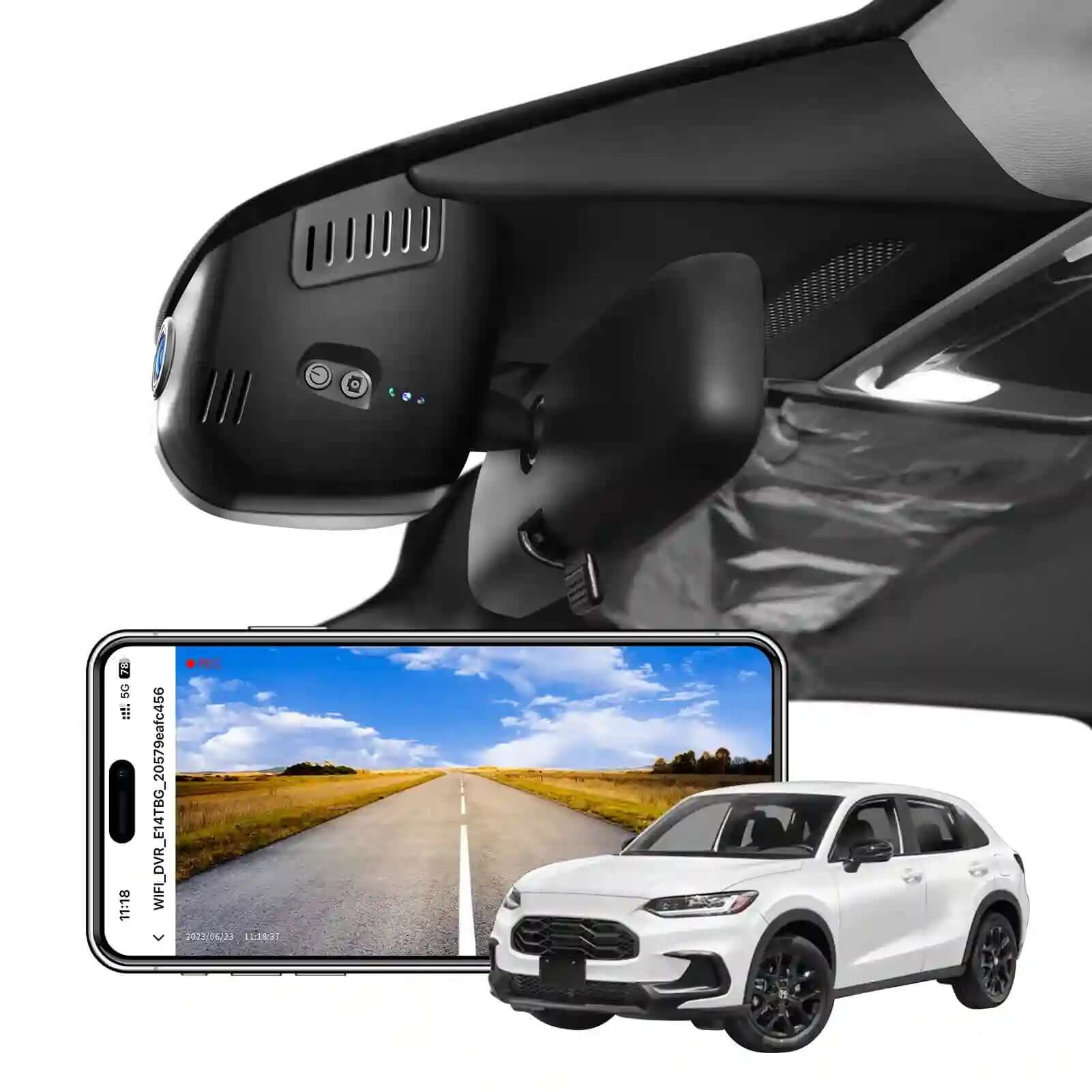 Honda HRV 4k dash cam