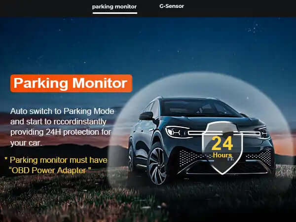 mangoal Parking Monitor dash camera
