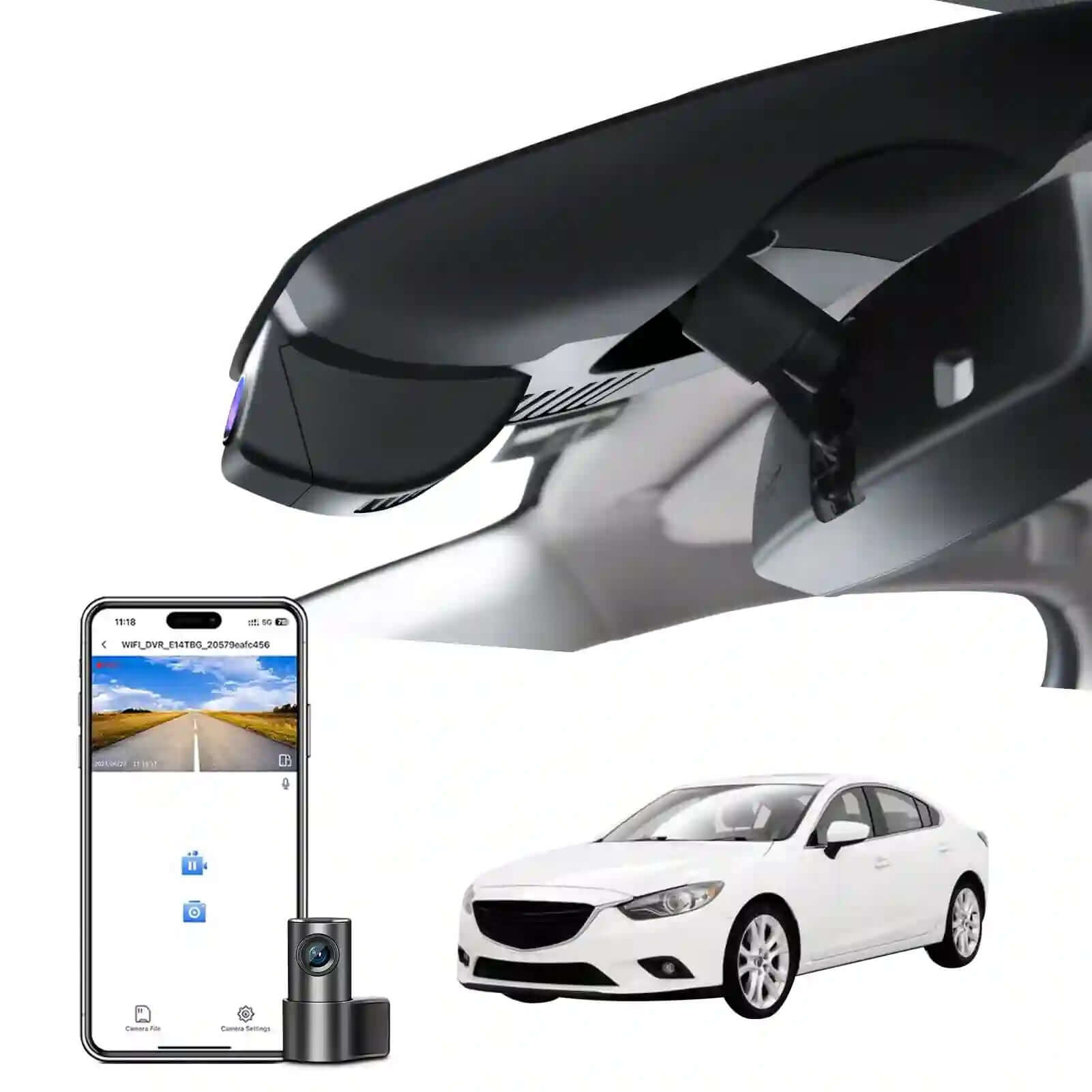 Mazda Mangoal dual dash cam