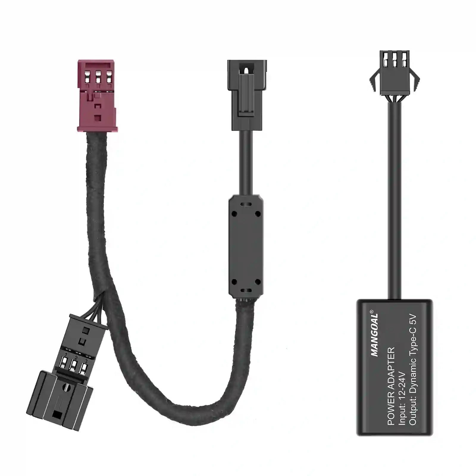FitDVR Dashcam Power Adapter (12-Pin) Compatibel met Hyundai, Kia en Genesis, LED-display USB-voeding, Sluit aan op achteruitkijkspiegel, 5V 12V-uitgang, Eenvoudig te installeren, D3-038 FitDVR Dashcam Power Adapter (12-Pin) Compatibel met Hyundai, Kia en Genesis, LED-display USB-voeding, Sluit aan op achteruitkijkspiegel, 5V 12V-uitgang, Eenvoudig te installeren, D3-038