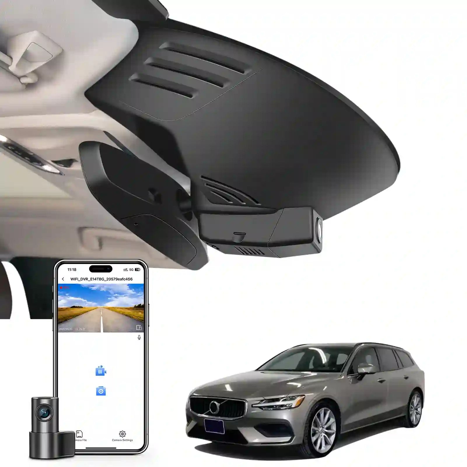 full hd dash camera 1080p volvo s60