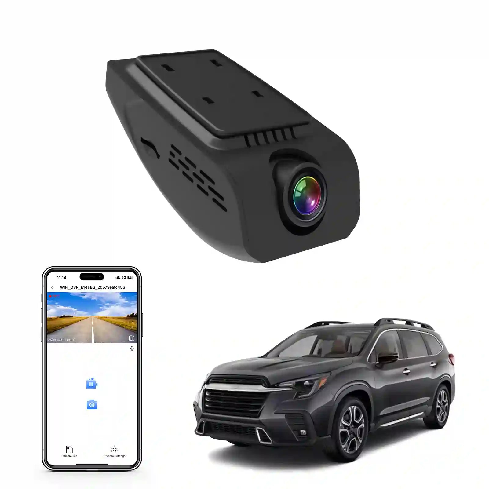 subaru ascent model-B dush camera