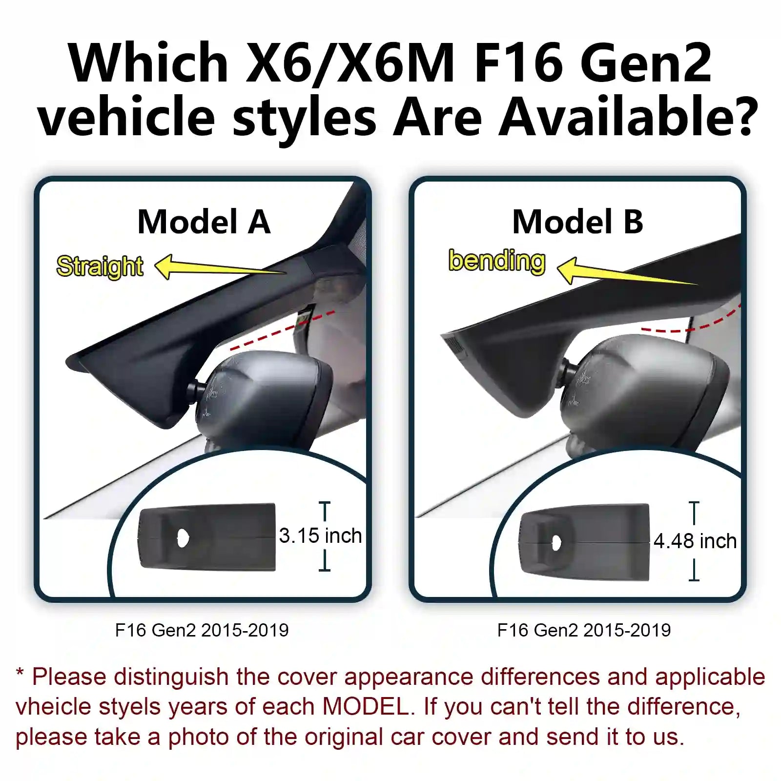 BMW X6 Gen-2 Mod-A-B dash camera