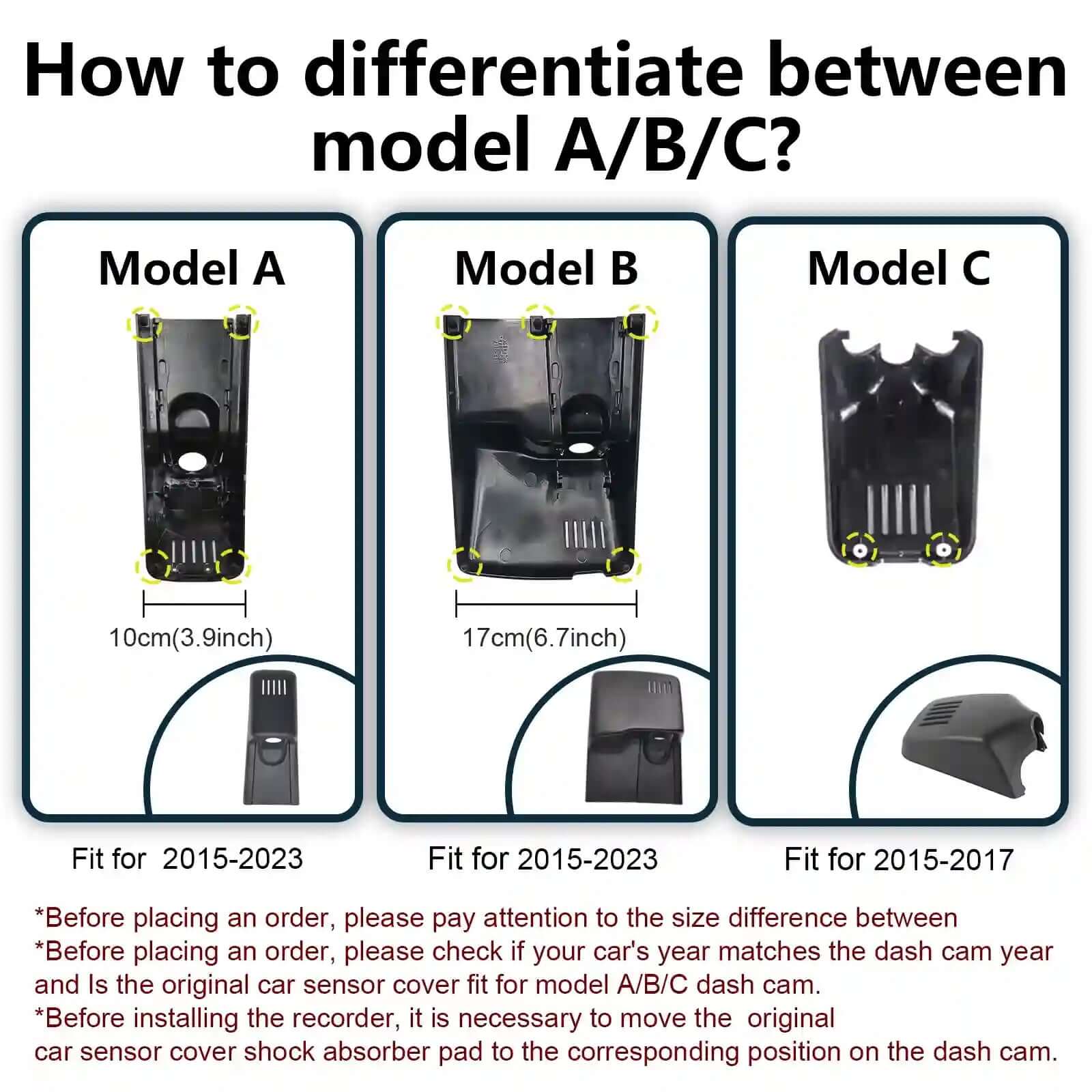 dodge charger dash cam appearance for A/B/C