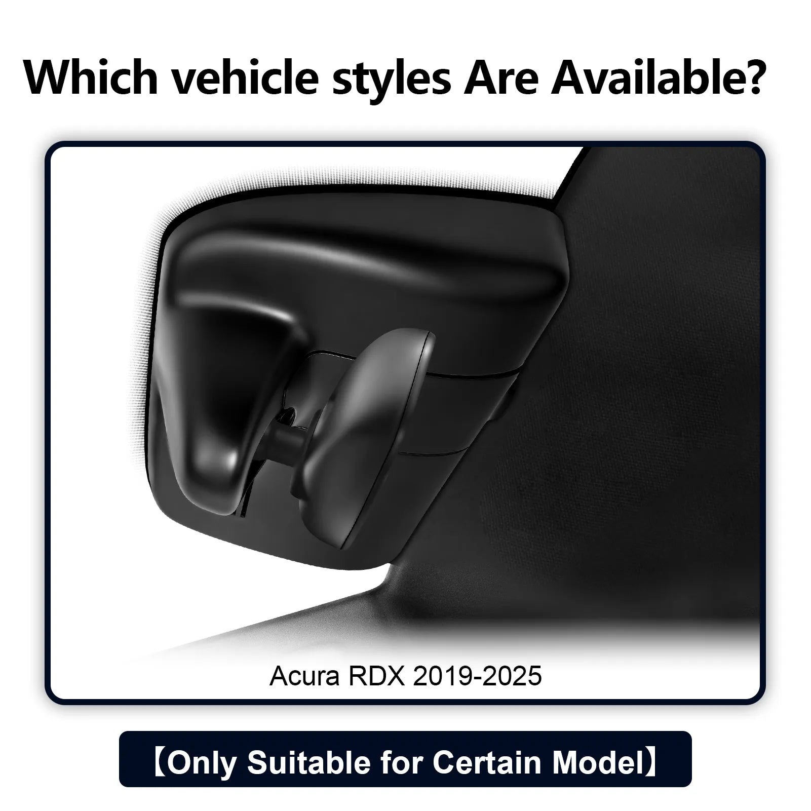 4K Dash Cam Custom fit for Acura RDX 2019-2025, w/A-Spec Advance Technology Package (1 Style), Integrated OEM Look, WiFi & App, 64GB Card