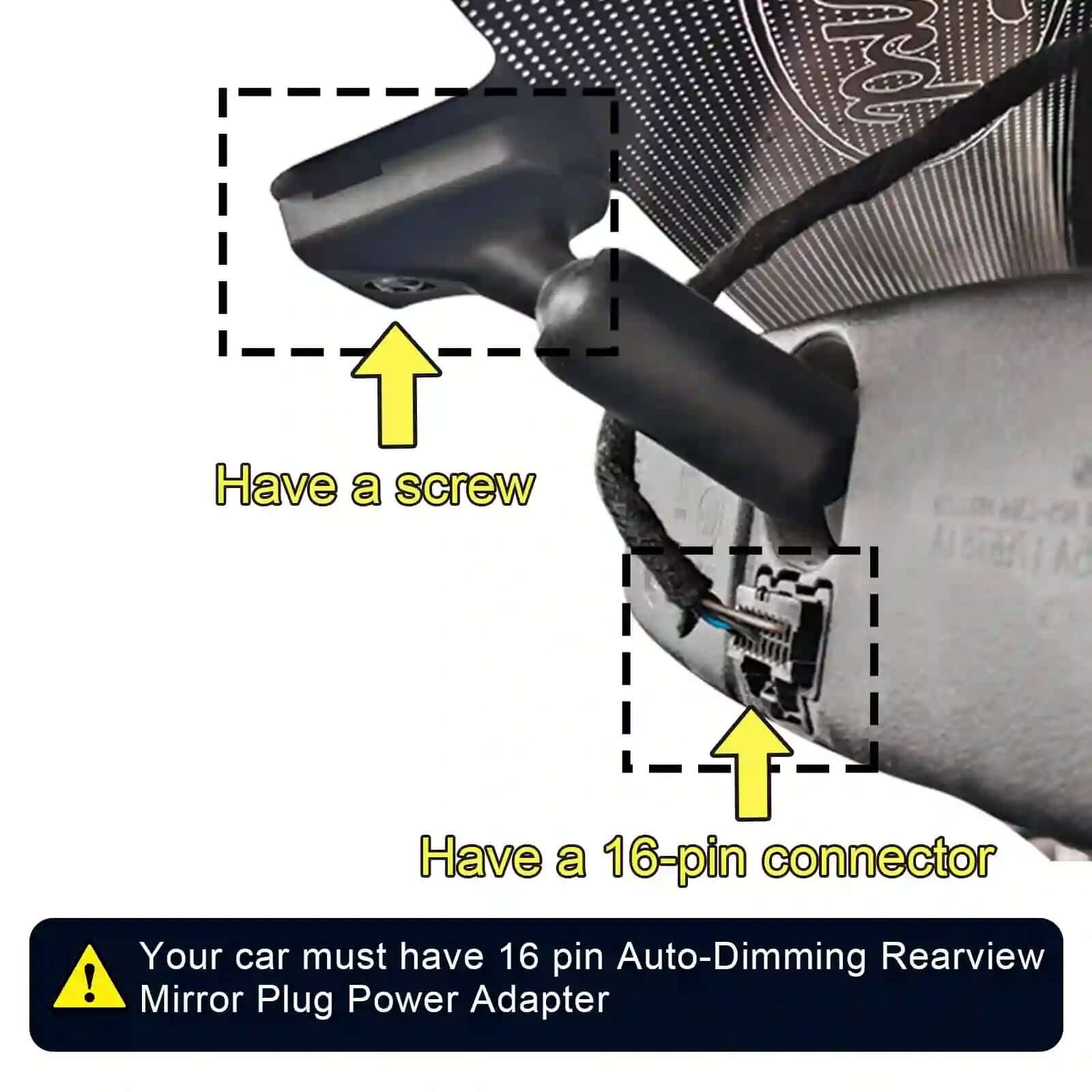 mustang dash cam model B