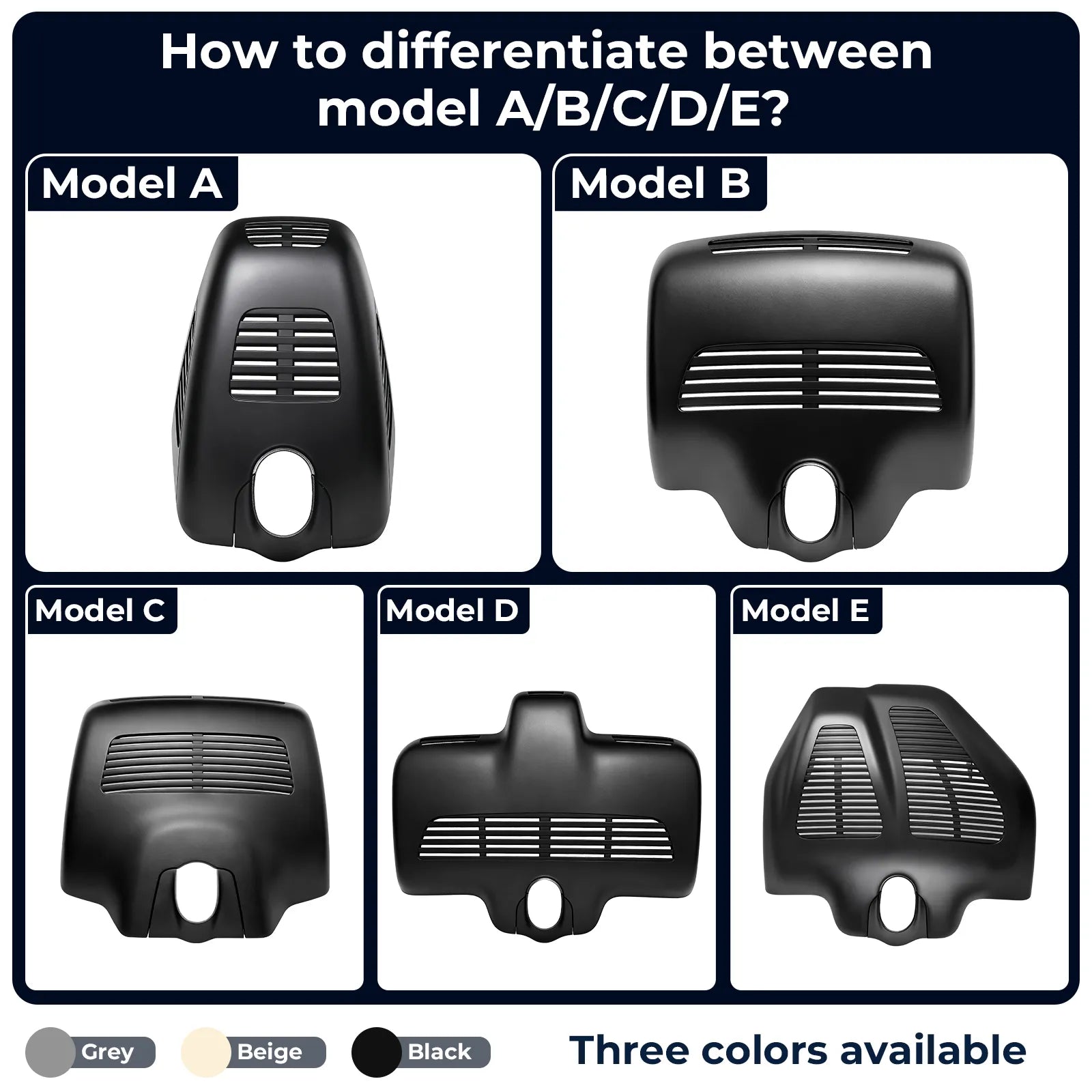 Front 4K and Rear 1080P Dash Cam for Mercedes-Benz GLC Gen1 X253/C253 2016-2020(Model D Black), GLC300 etc, OEM Look, WiFi & APP, Loop Recording, G-Sensor, Easy to Install, GPS, 128GB Card