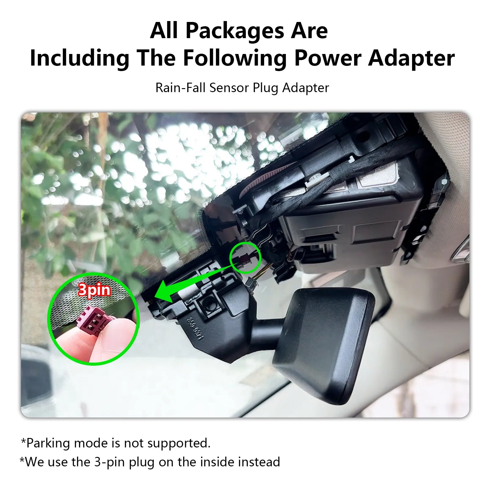 BMW X2 Gen2 Rain fall sensor for dash cam