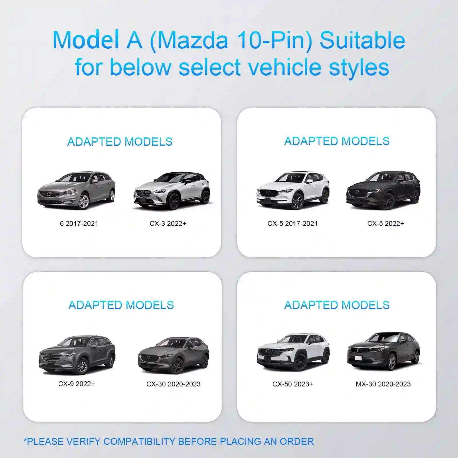 Best dashcamera mazda power adapter