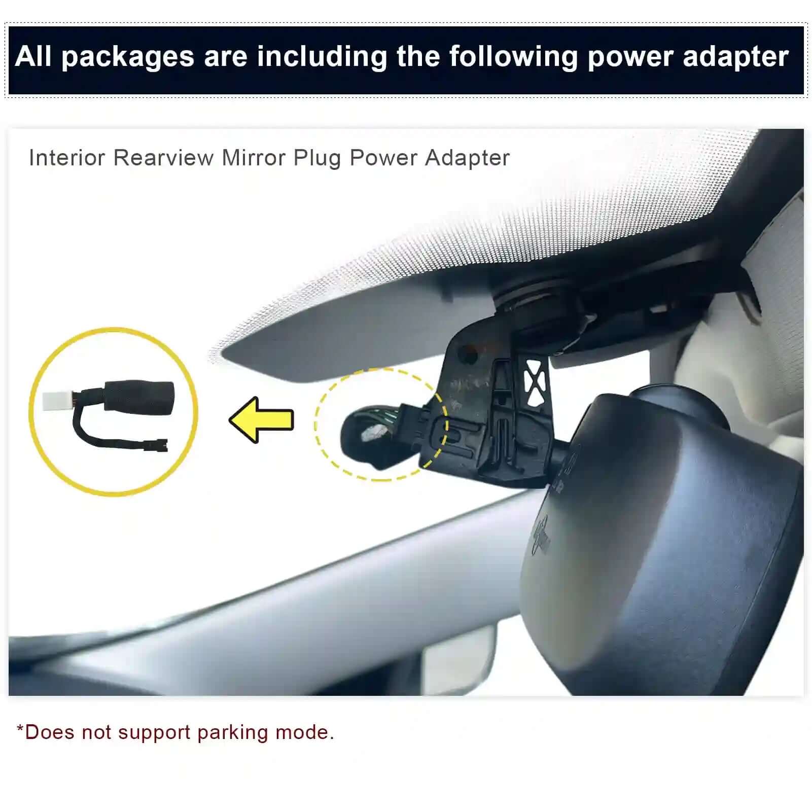 dodge charger dash cam power adapter