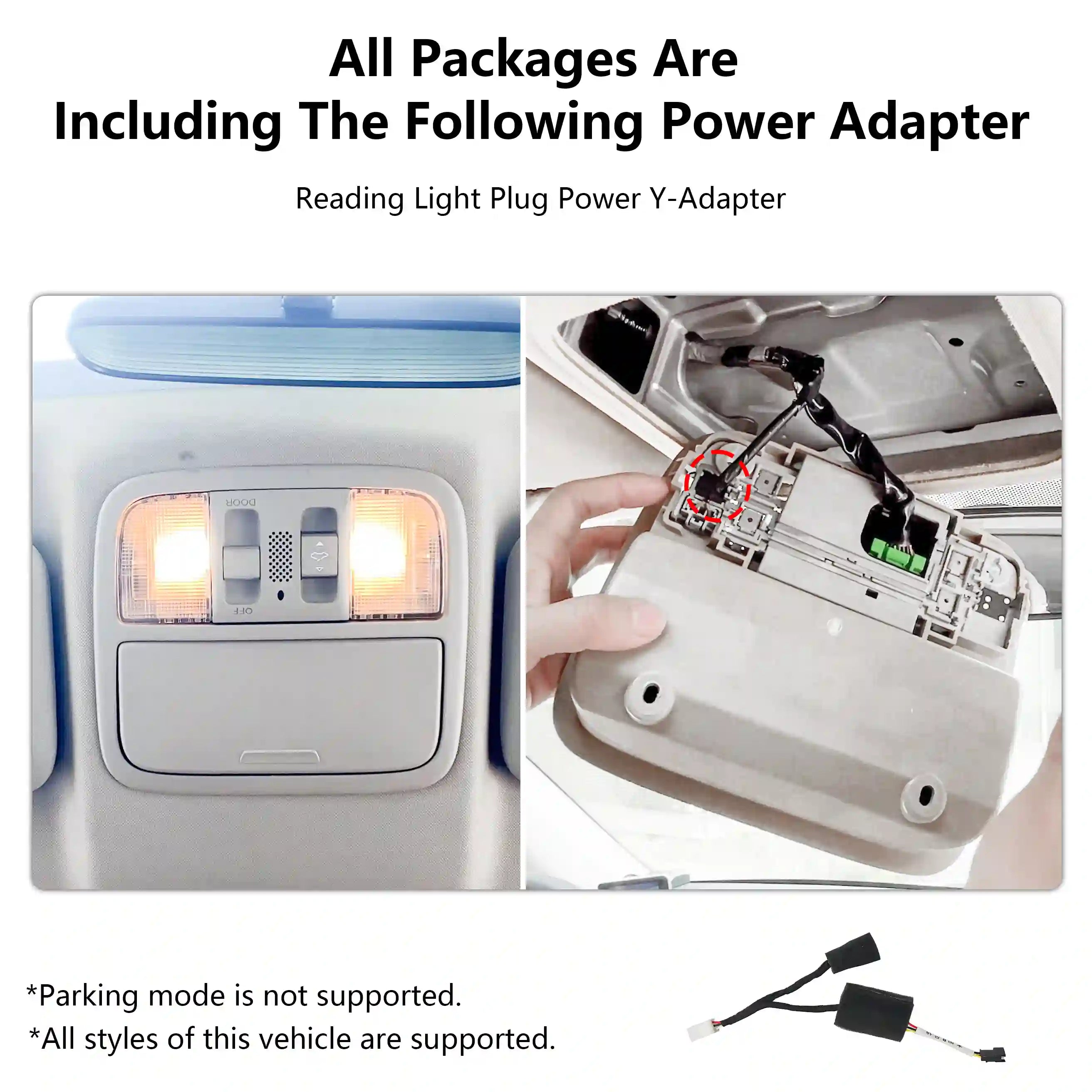 Honda HRV snd Gen Model-A power adapter