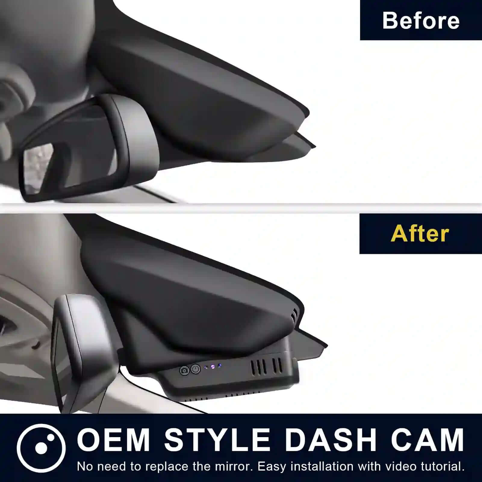 volvo CX-60 Model A dual dash cam by mangoal tech dash cam