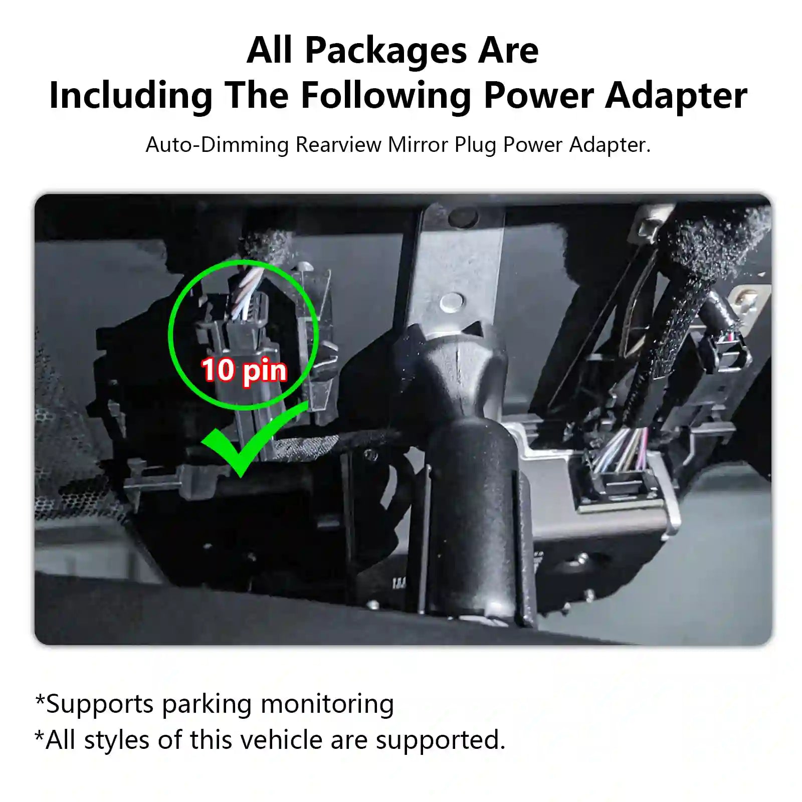 Lexus RC Model C dash cam