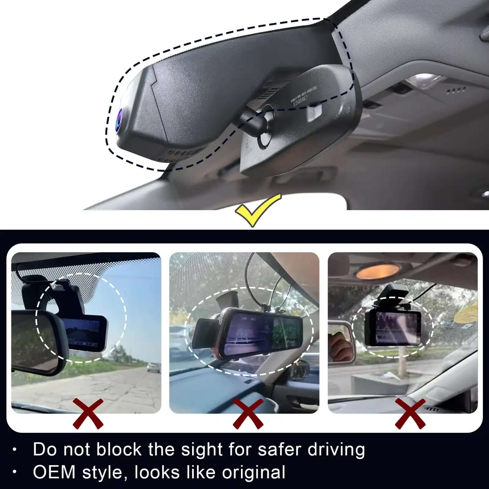 Chevy Blazer OEM style dash cam