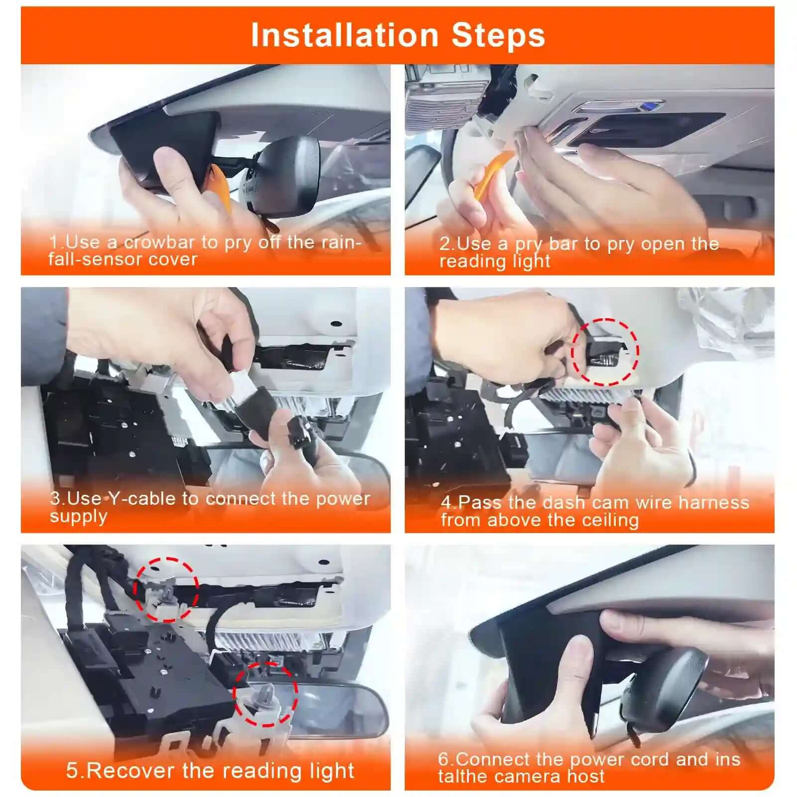 honda accord dash cam installation steps