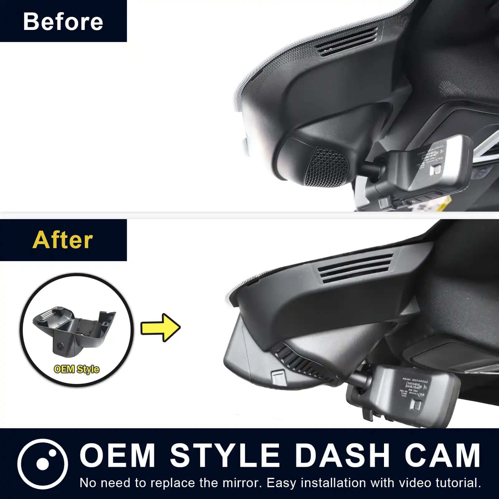 Ram truck OEM style dash camera