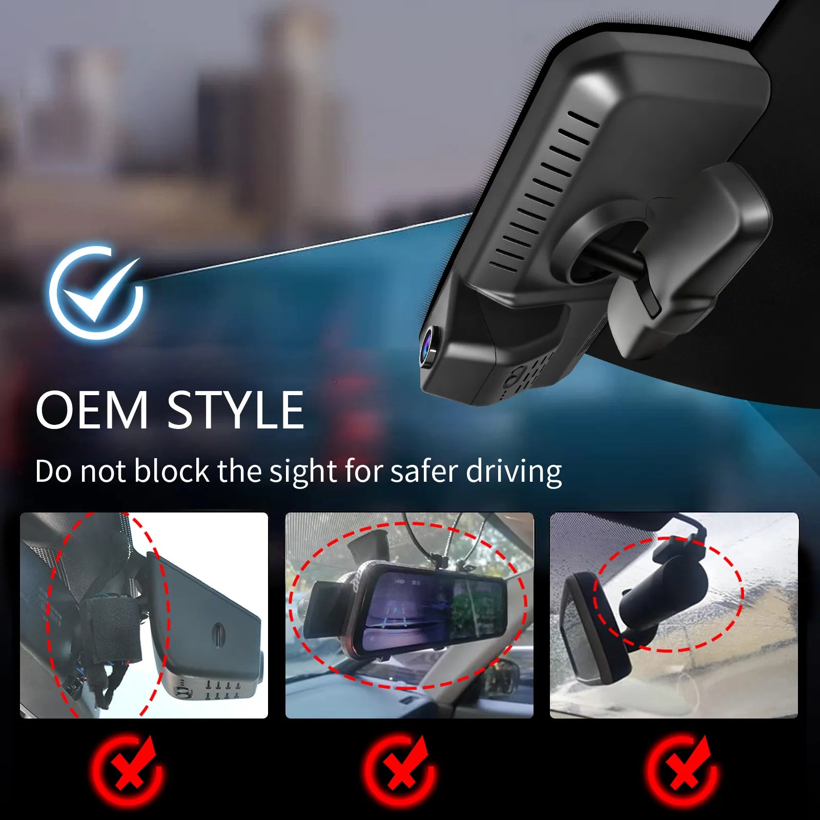 4K Dash Cam Custom fit for Toyota 4Runner 2025 2026 (Model B), Limited SR5 TRD Off Road Premium TRD Sport Premium etc, Integrated OEM Look, UHD 2160P Video, App & WiFi, GPS, 64GB Card