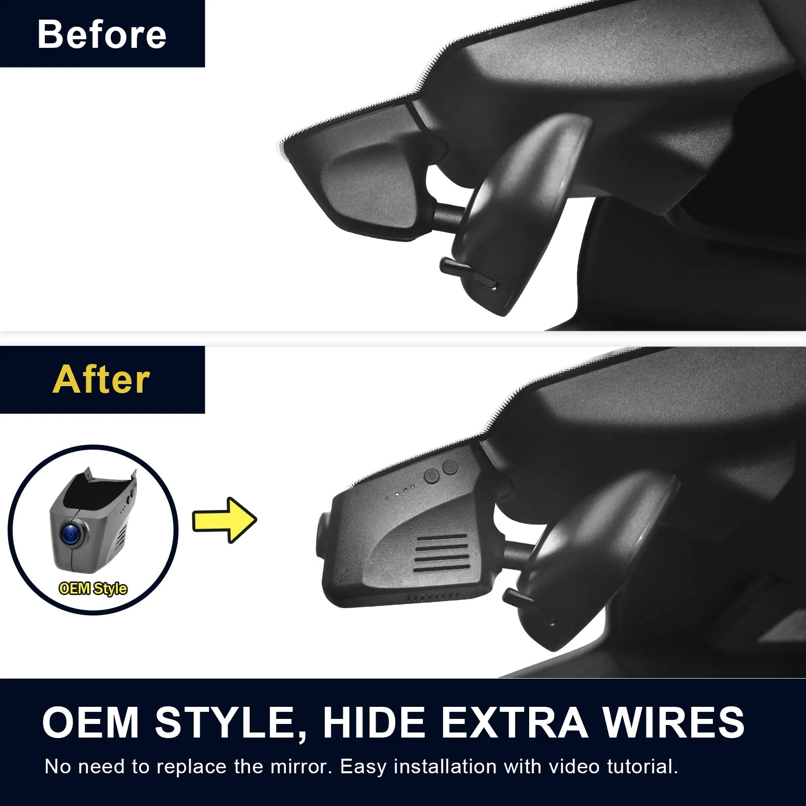 4K Front & 2K Rear HDR DashCam,STARVIS 2 IMX678 IMX675, for Cayenne 2011-2018,Macan 2015-2026,911(991) 2011-2019,Panamera(970) 2010-2016,Boxster/981 2013-2016,718 Boxster/Cayman/Spyder(982) 2017-2025(Model B)