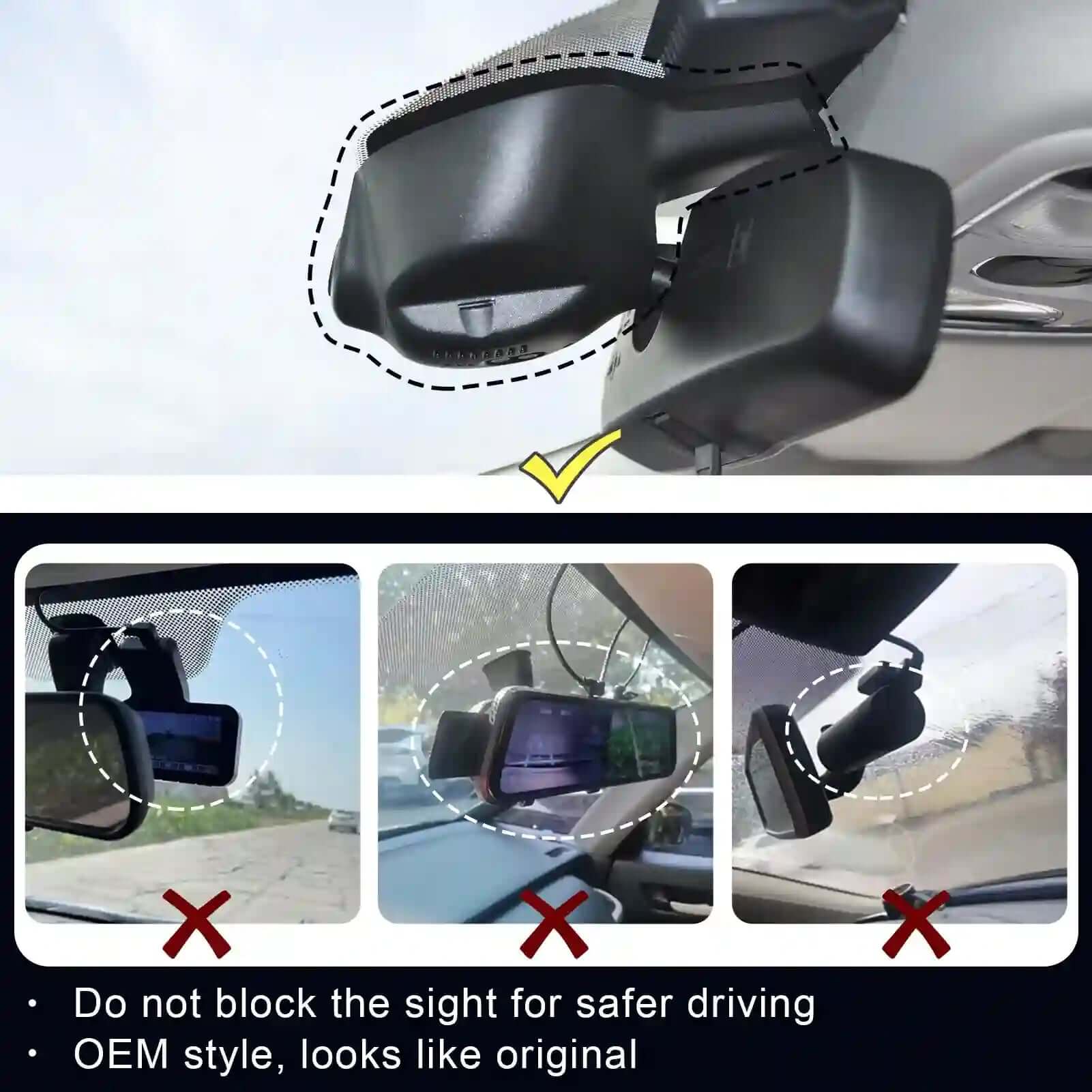 dodge OEM looks dash cam