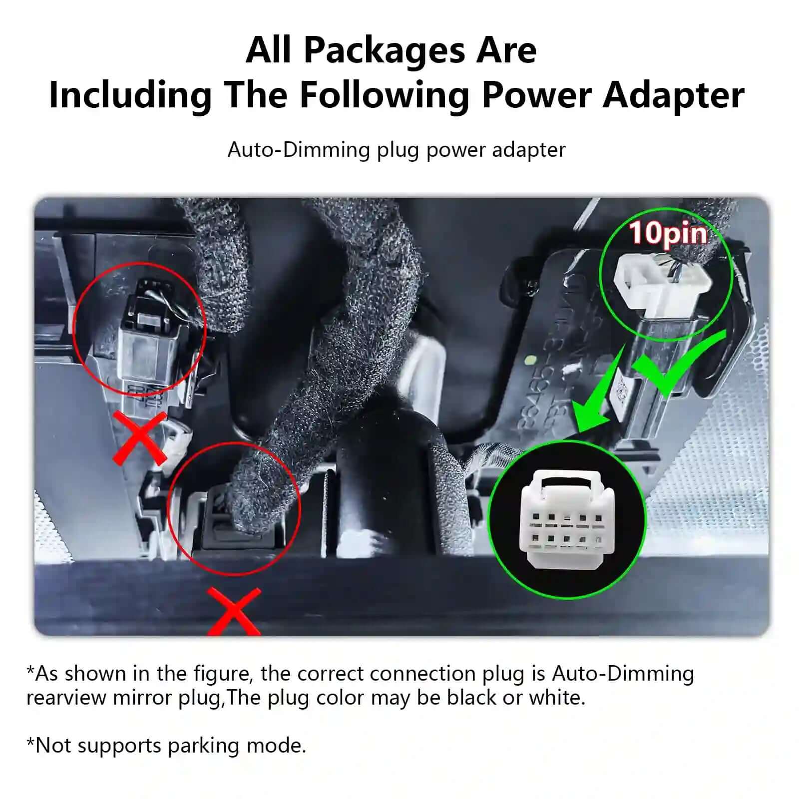 lexus ES models power cable adapter