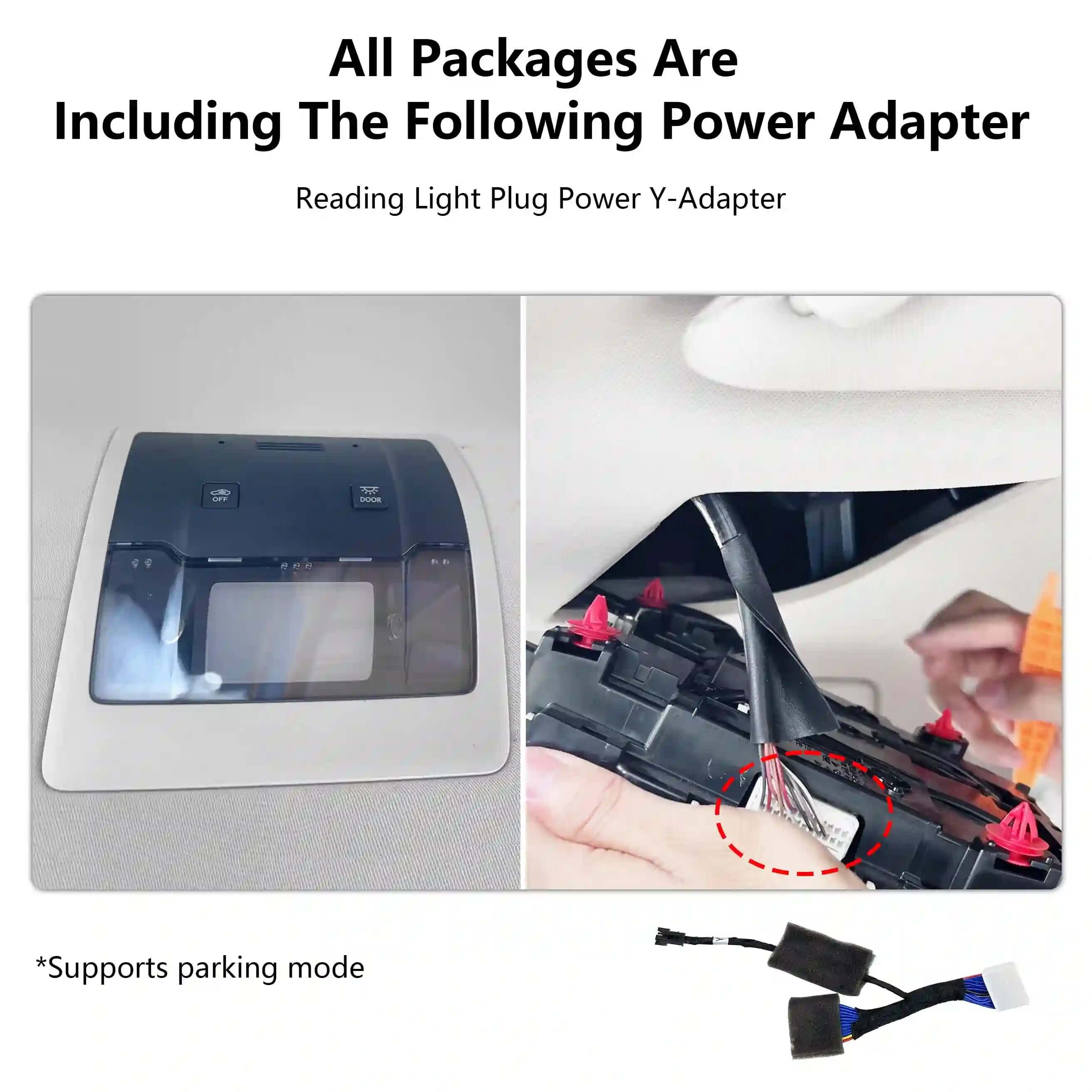 lexus NX model A power adapter for installation