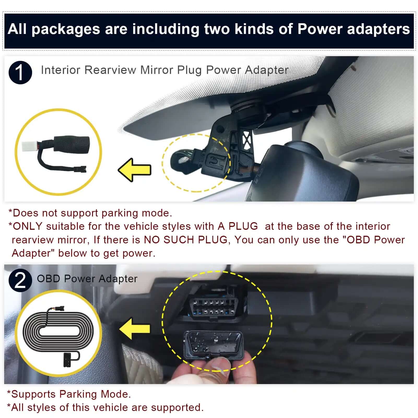 OEM dash camera for the ram truck adapter