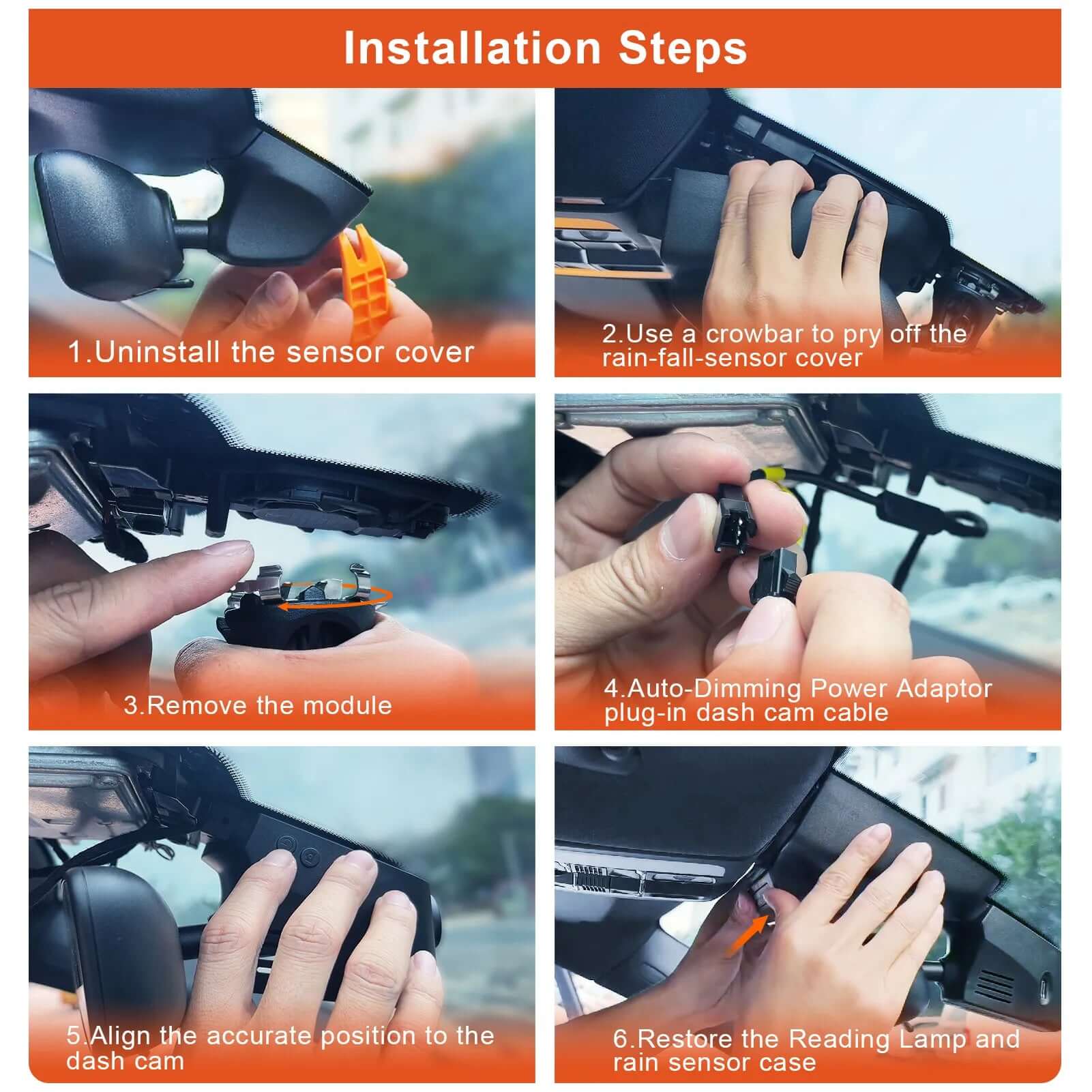 porsche dashcam installation steps
