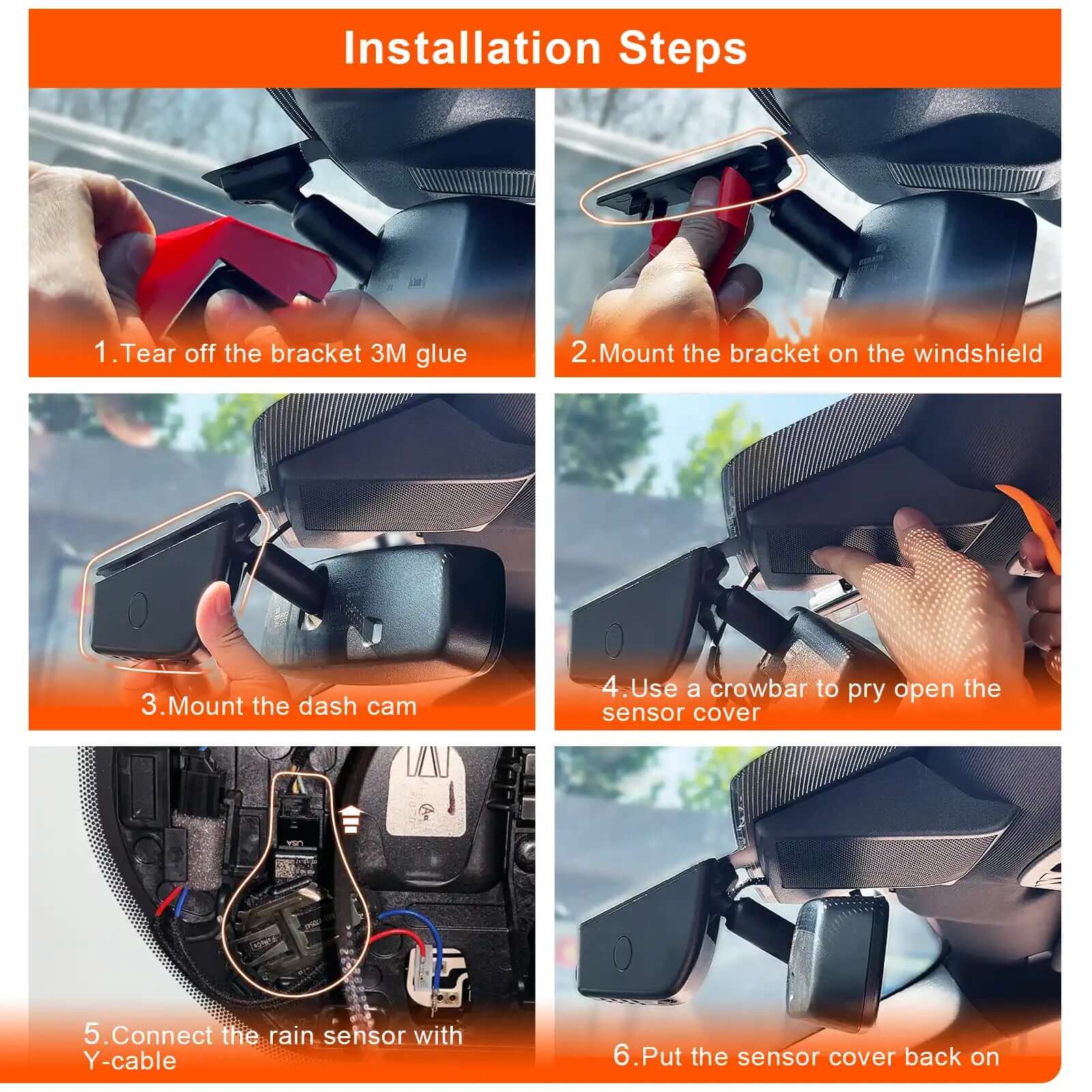 Ford Lincoln dash cam installation steps