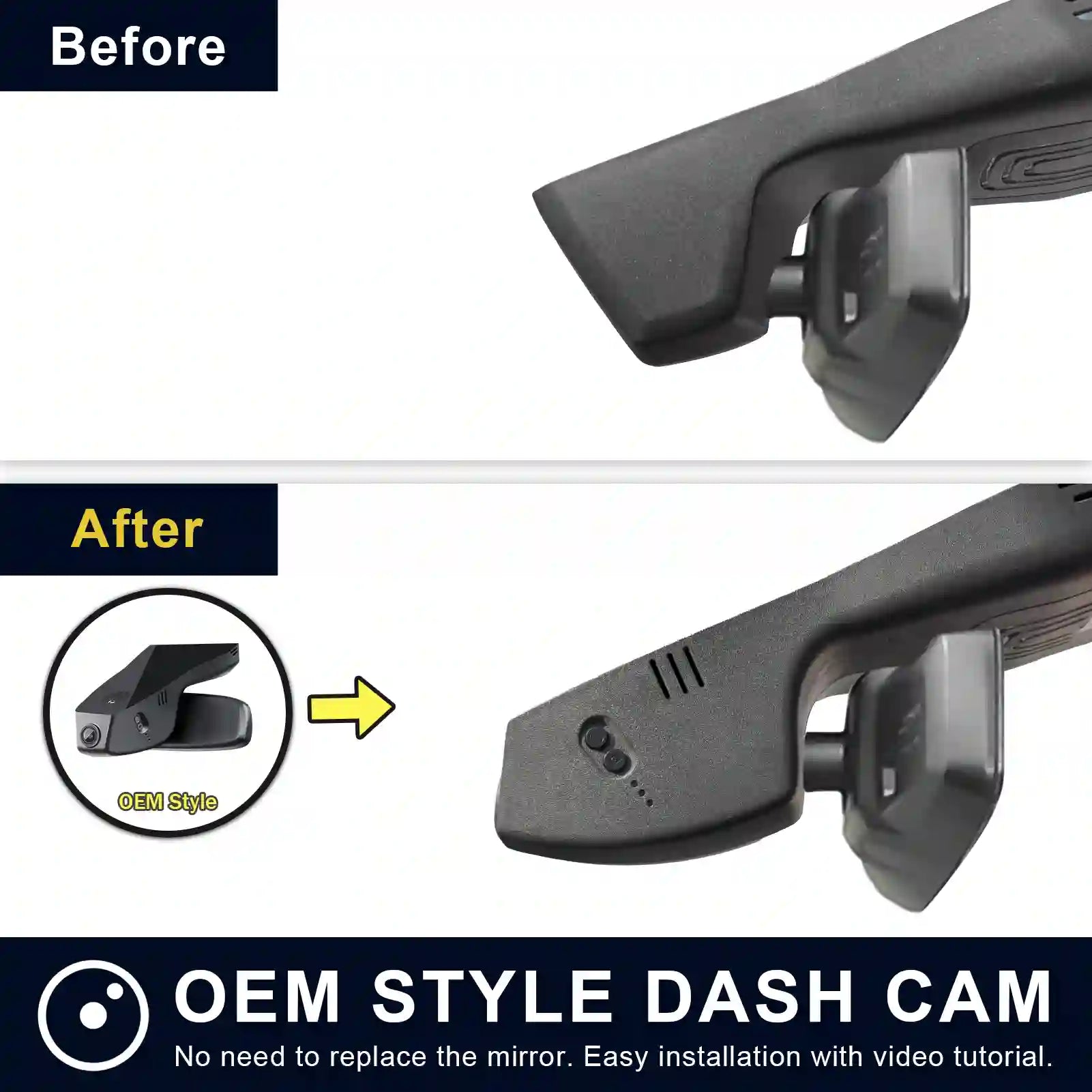 BMW Gen-3 dash camera Front 4K