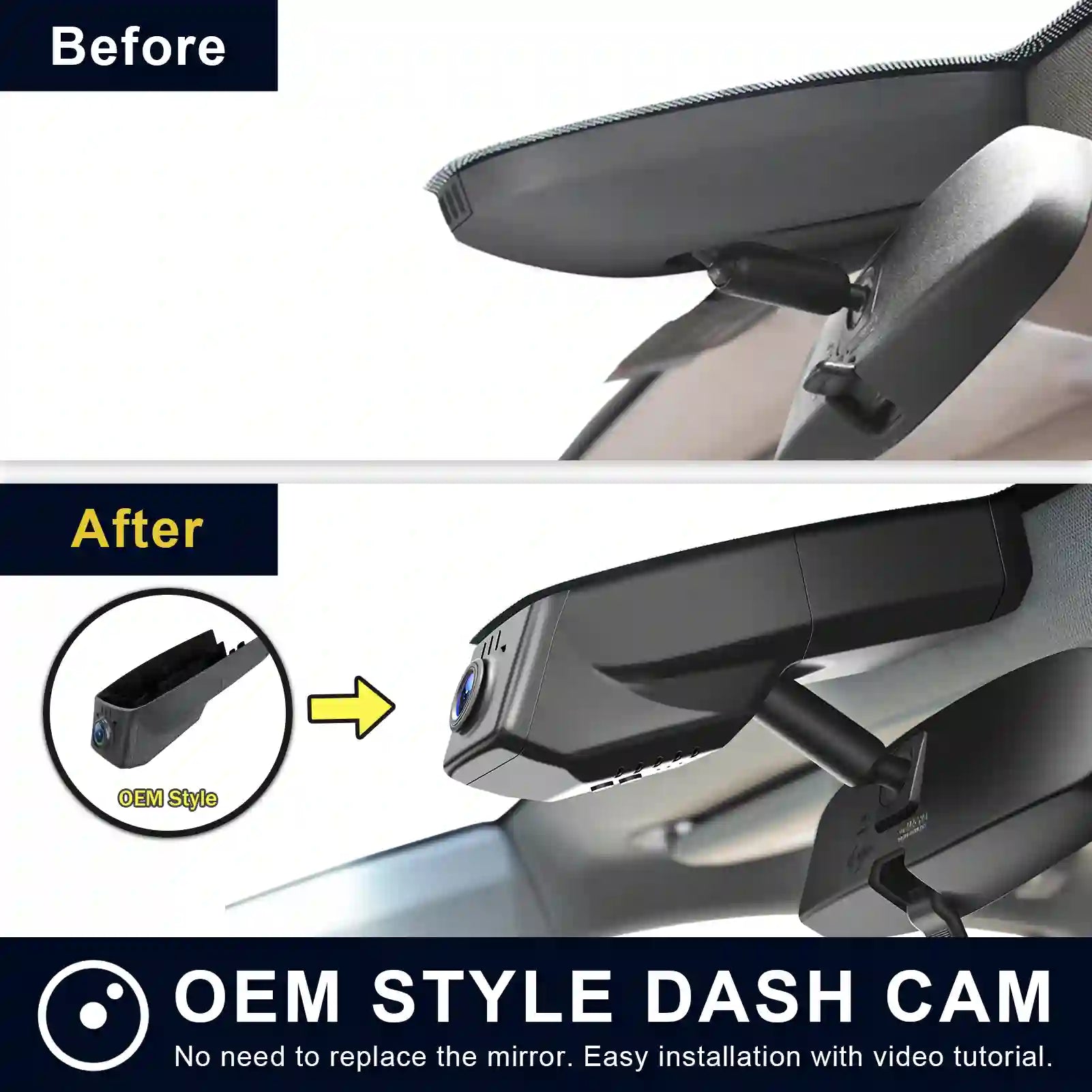 Buick Regal OEM style dash camers