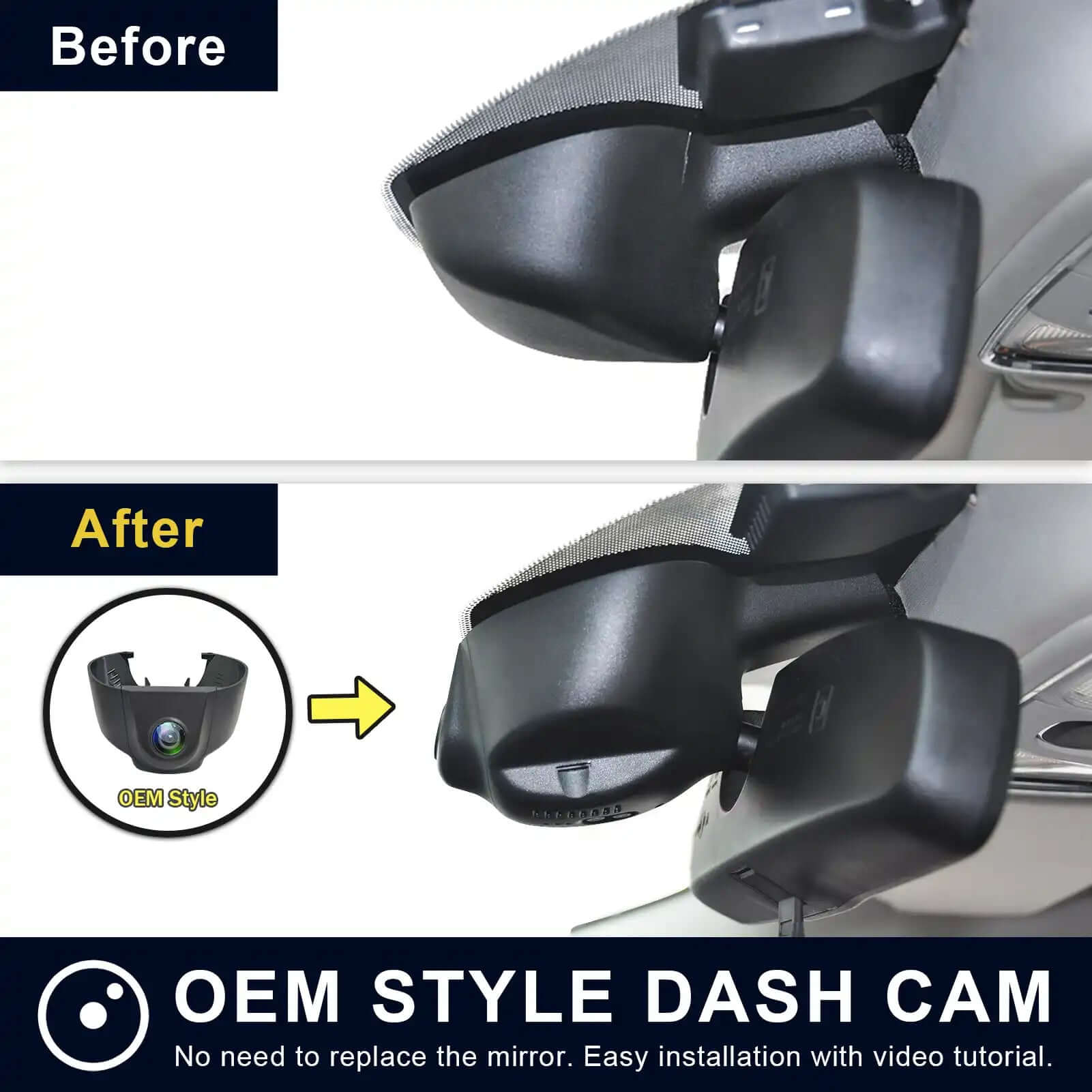The RAM truck OEM style dash camera