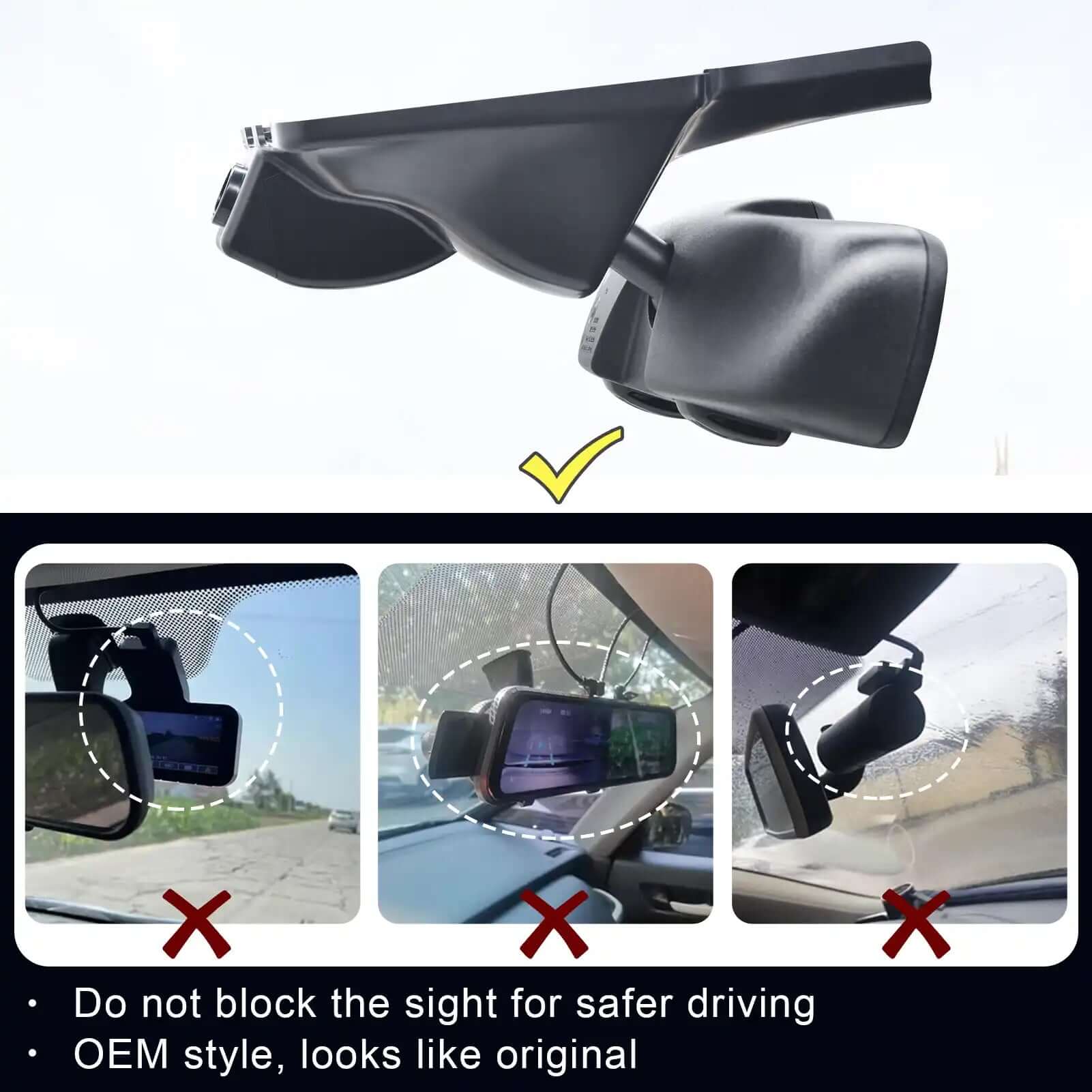 Dodge Durango OEM style dash cam