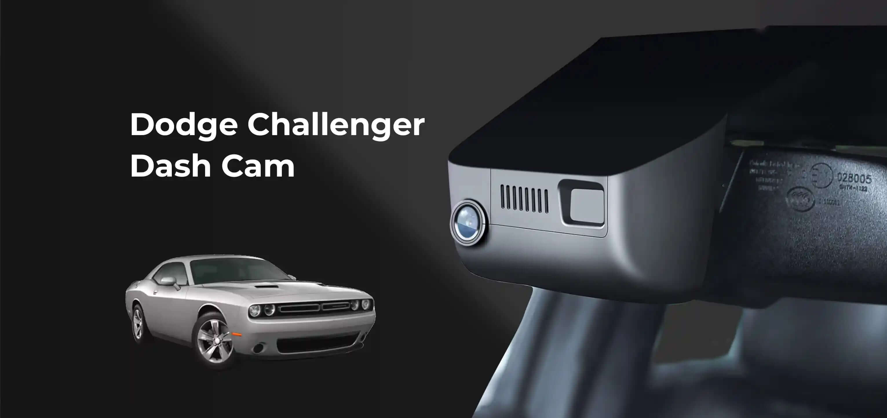 Dodge Challenger dash camera banner