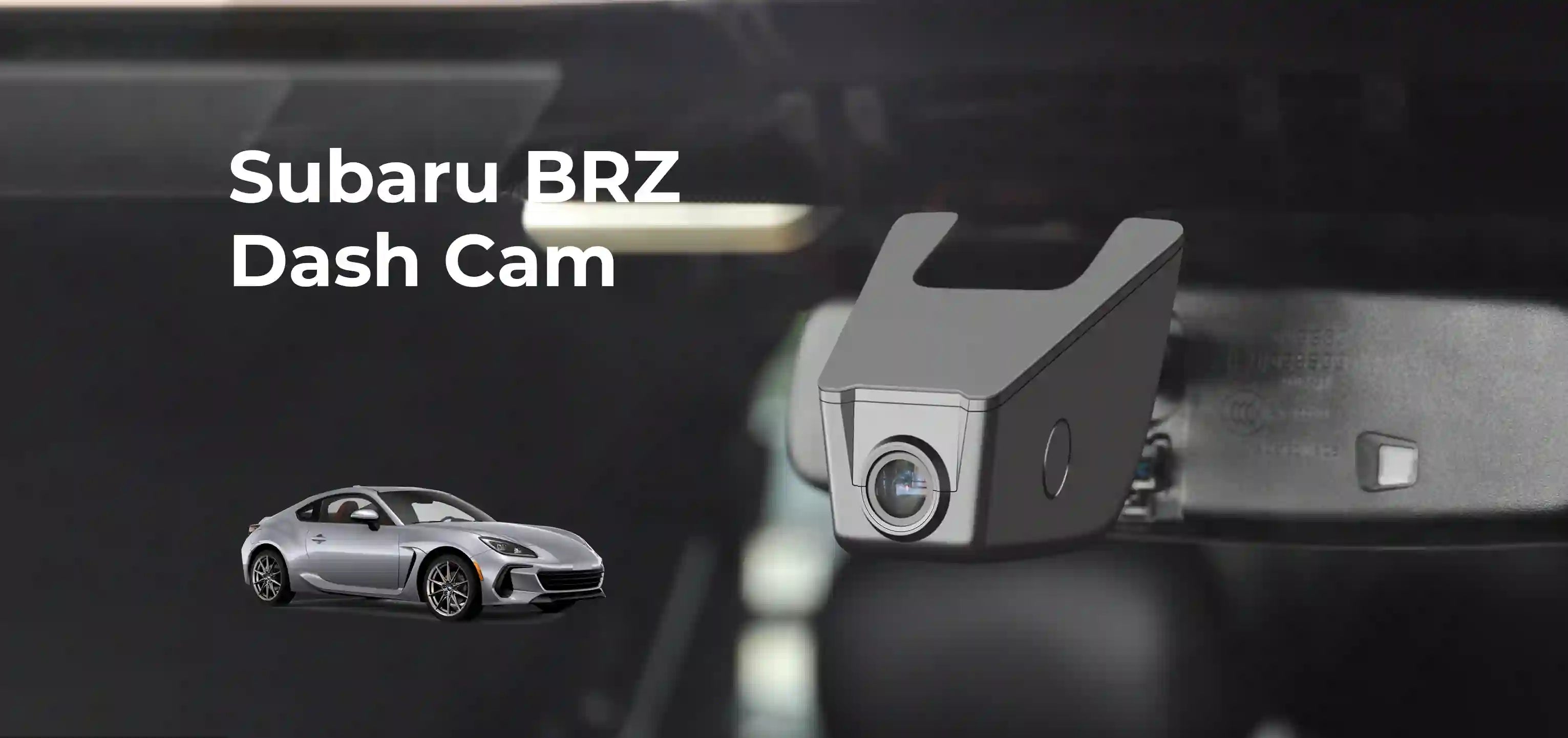 Subaro BRZ dash camera