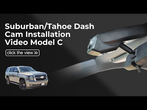 Chevy Suburban dash cam Installation