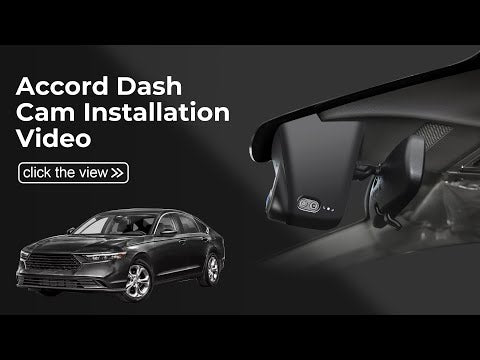 honda accord camera installation