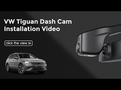 Volkswagen Tiguan Model A Dash Camera Installation
