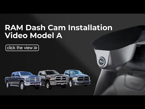 RAM dash camera video installation