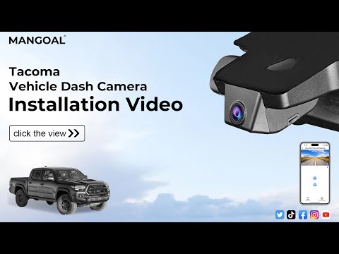 toyota tacoma dashcamera installation guide