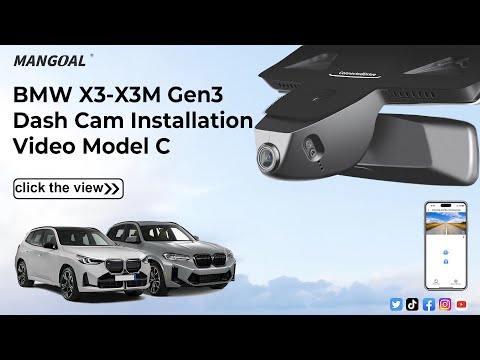 BMW X3 Gen-3 Model-C dash Cam Installation
